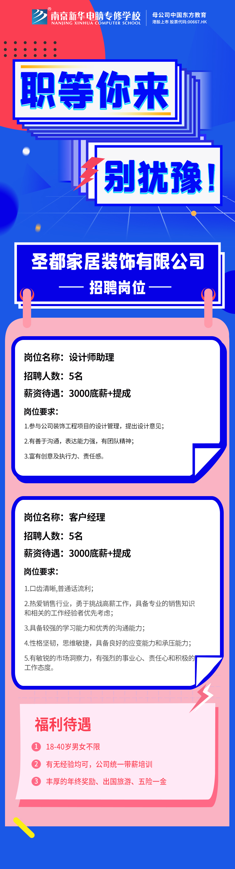 招賢納士，“職”等你來！