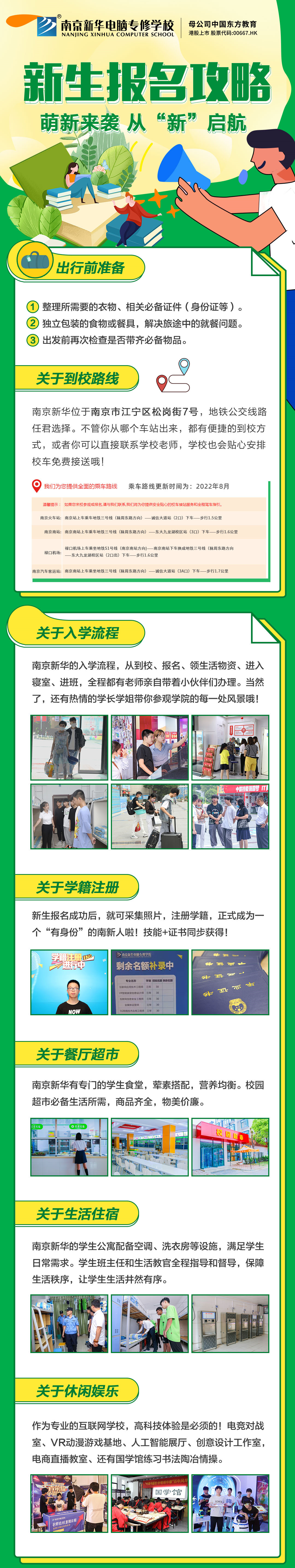 新生報名攻略| 2022級的同學(xué)們，我們在南京新華等你！